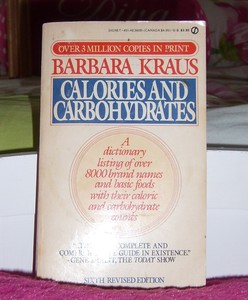 Details About Calories And Carbohydrates By Barbara Kraus - 
