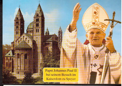 First Day Cover FDC.GERMANY 1987. VISIT OF POPE JOHN PAUL II. SC # 1503. Mint