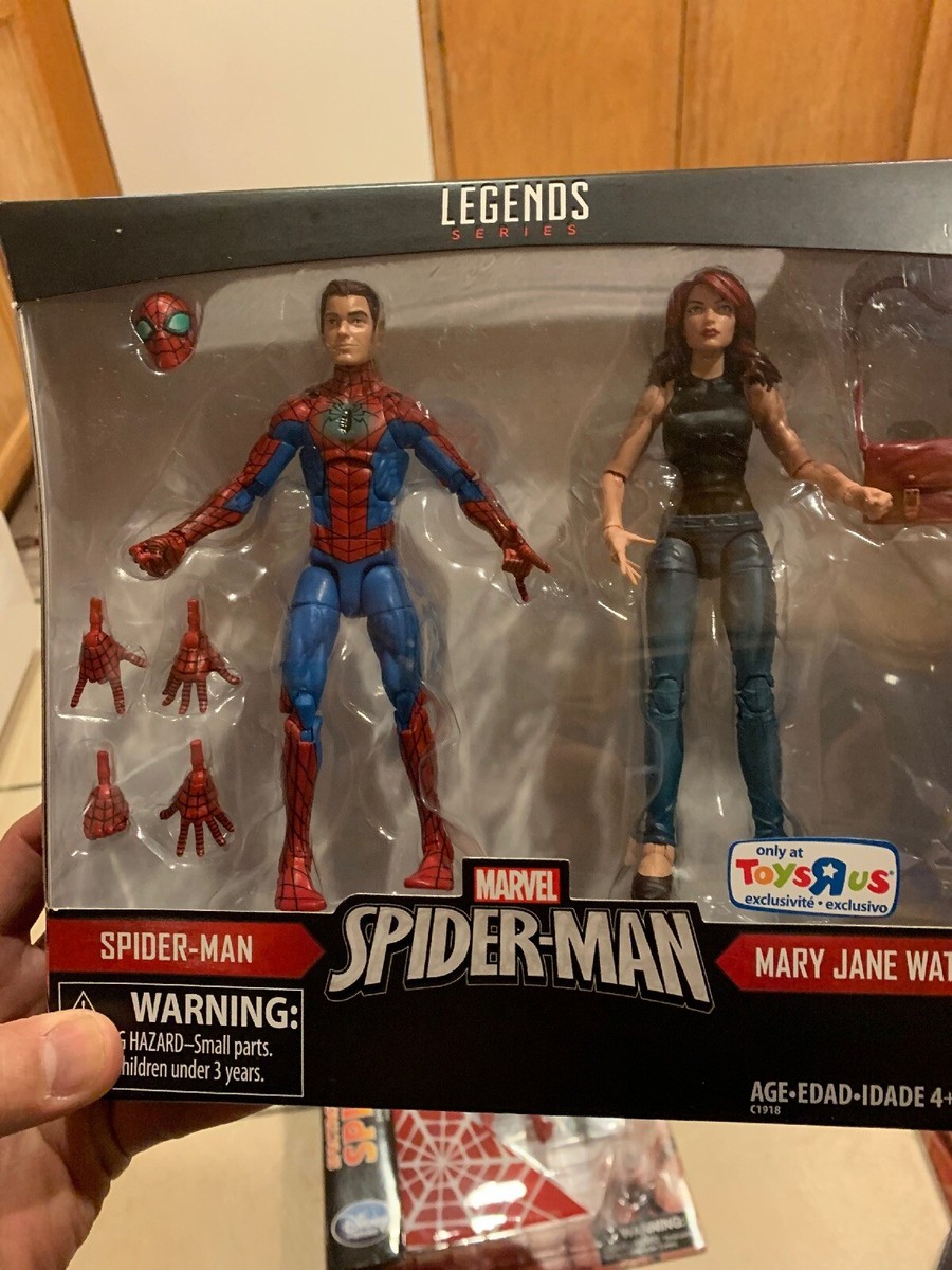 Marvel Legends Spider-Man & Mary Jane 2-pack TRU Exclusive Marvel Legends Spider-Man & Mary Jane 2-pack TRU Exclusive