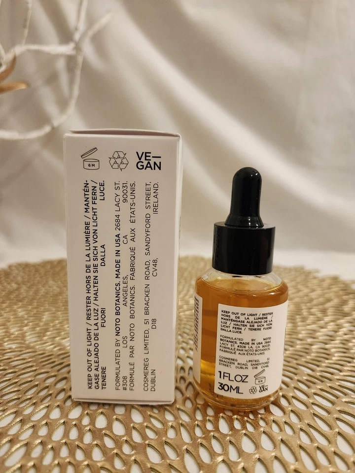 Suero profundo NOTO Botanics 1 oz 30 ml para cara y cuello ••NUEVO EN CAJA•• Foto 2 de 4