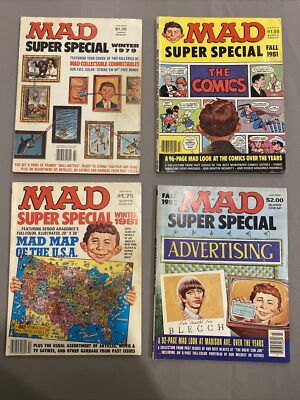 1979, 1981, 1982 Max Super Special Magazine Lot 4