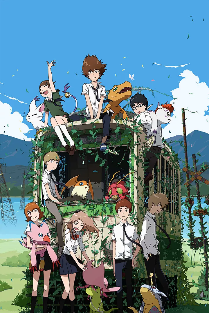 Digimon Adventure Tri Japan Anime Silk Print Wall Art Home Decor