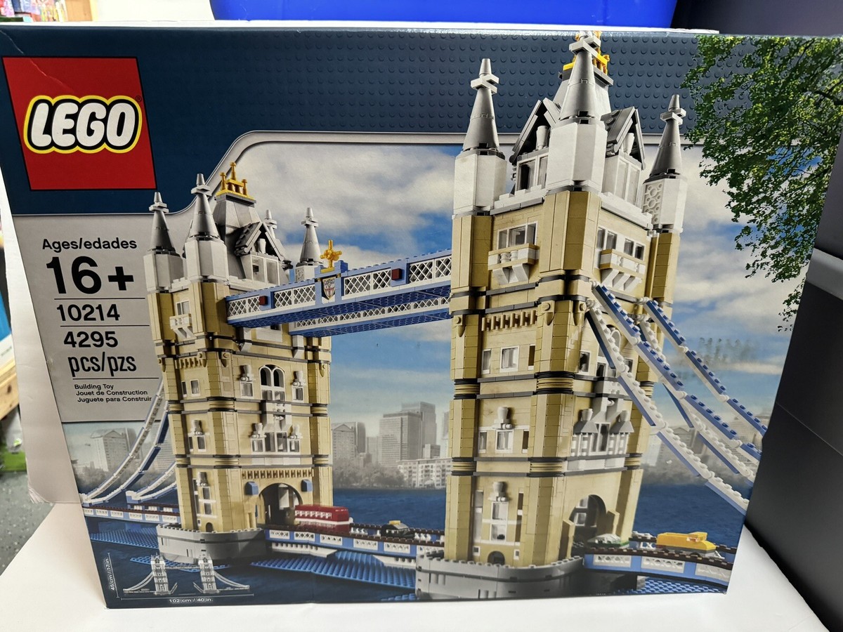 NEW LEGO 10214 Creator Expert London Tower Bridge 4295pcs Retired GB4