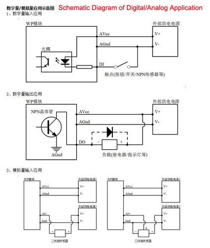 0-20mA/4-20mA Current Acquisition Module 6AI/4DI/4DO Communication-WP9038ADAM - Picture 3 of 6