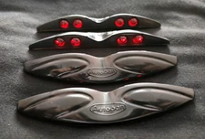 4x Korea Made Black Car Door Edge Anti-collision Protector Guard Strip Reflator