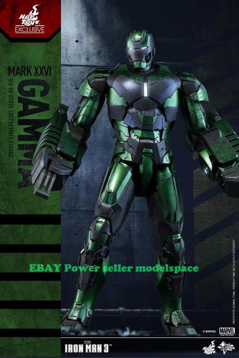 HT Hot Toys MMS332 Marvel Iron Man 3 Mark 26 XXVI Gamma 1/6 Action