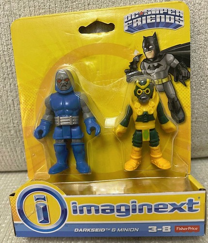 Imaginext Darkseid and Minion DC Super Friends Action Figure Set NIP DT972