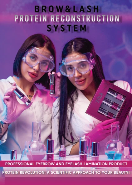 Lamination system SET Brow and Lash - Protein Reconstruction System ZOLA 3*10ml - Image 2 of 4