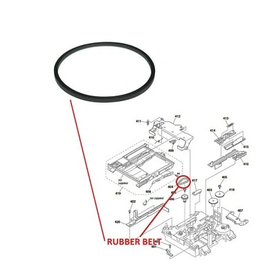 NUEVO CINTURÓN DE REPUESTO PARA SONY MINI DISCO MDS-JB980, JB940,JE780,JE770,JE640 +++