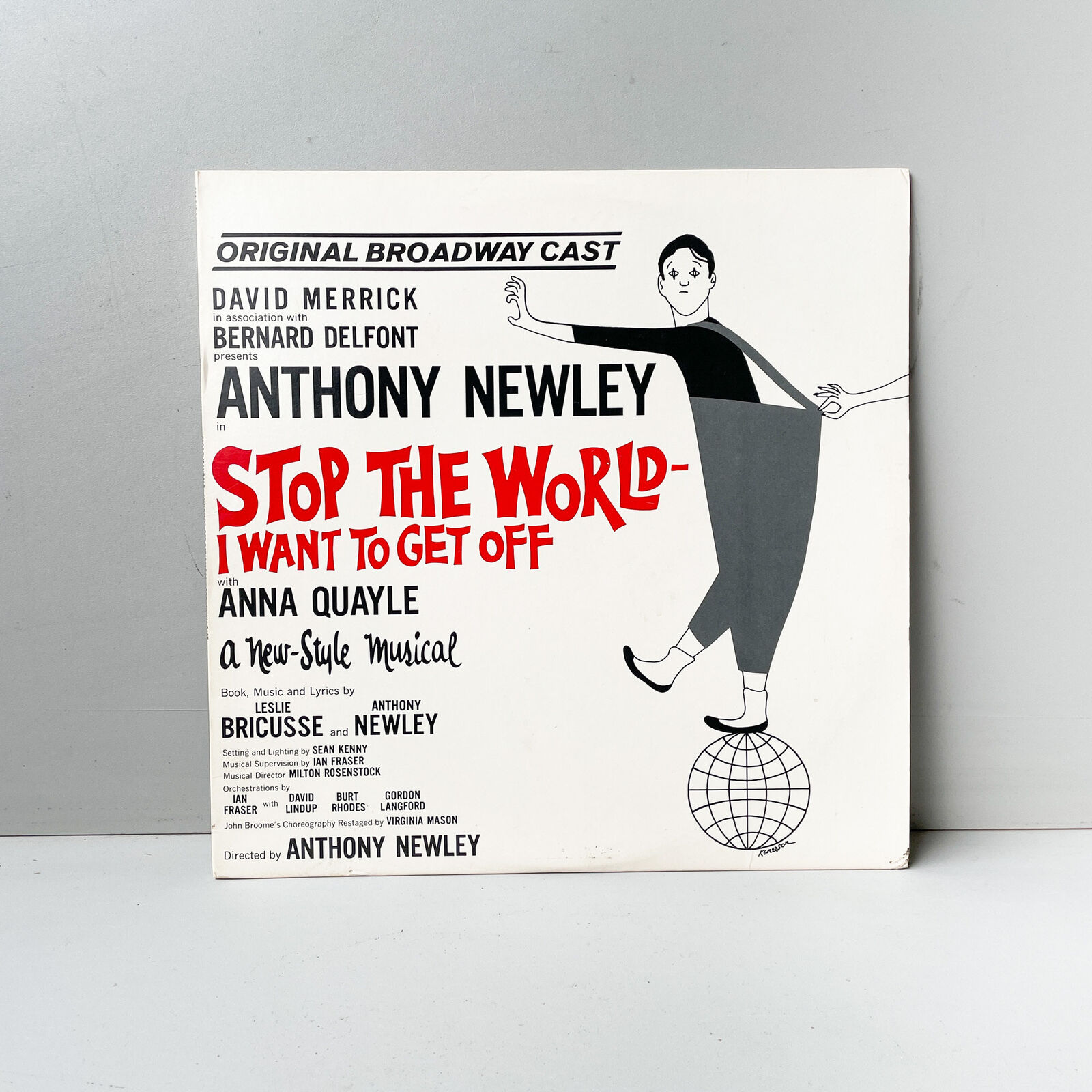 Anthony Newley With Anna Quayle – Stop The World - I Want To Get Off - Vinyl LP