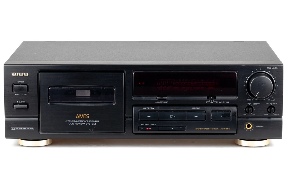 Aiwa AD-F550 Kassettendeck / HX Pro Tape Deck / gewartet 1 Jahr Garantie [3]