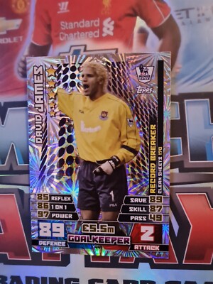 Match Attax 14/15 Record Breaker David James