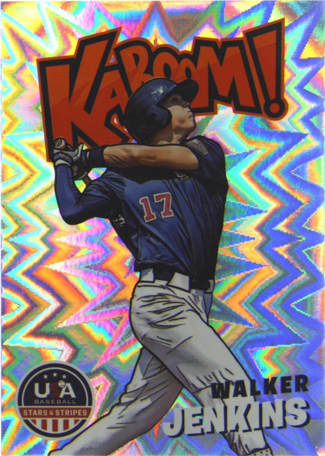 2023 Panini USA Baseball Stars & Stripes - Kaboom Walker Jenkins 