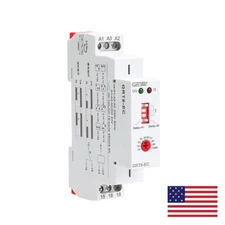 GEYA On Delay & Off Delay Timer Delay Relay Time Cycler Switch 10A DC24V AC220V