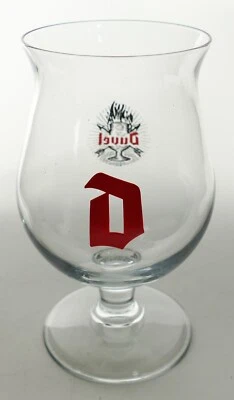Duvel Starkbier Glas Red D Pokal Zwiebelform Kelch Craftbeer Gläser Belgien 1395