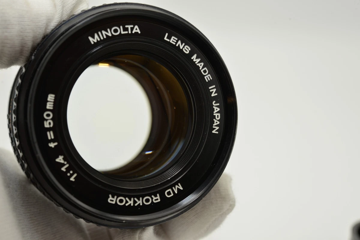 ミノルタ MINOLTA XD シルバー MD 50mm F/1.8 Minolta MD 50mm Focal Camera Lenses for sale | eBay