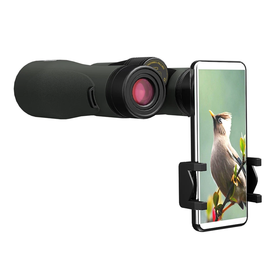 HD 12x52 Binoculars for Adults with Phone Adapter for Bird Watching Hunting - Image 3 of 4