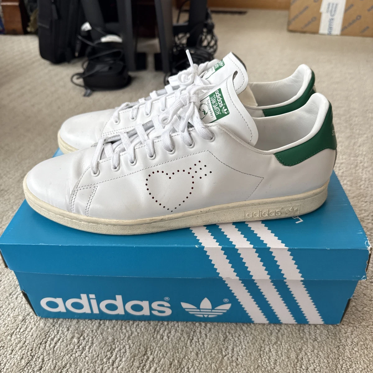 adidas Human Made x Stan Smith White Green for Sale | Authenticity