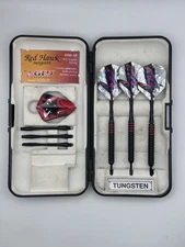 Red Hawk Dart Set 90% Tungsten with Case