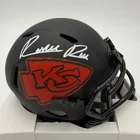 RASHEE RICE SIGNED/AUTO'D KANSAS CITY CHIEFS RIDDELL ECLIPSE MINI HELMET - BAS
