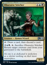x4 Obsessive Stitcher - Core Set 2021 (M21) - NM - MTG
