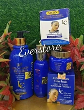 4 In 1 Lait Gluta- C + Collagen  Clarifying Whitening Lotion, serum, F.Cream....