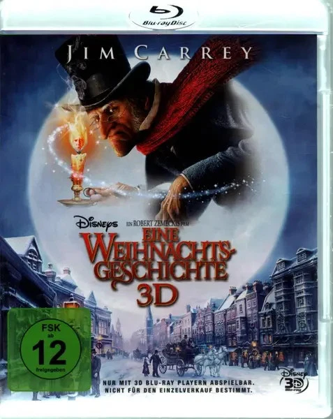 BLU RAY Jim Carrey / Robert Zemeckis a.o. Eine Weihnachtsgeschichte / A Christm - Bild 1 von 1