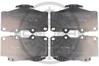 Optimal BP-09632 BremsklöTze, BremsbeläGe Vorne FüR VW Taro