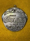Vintage Round 2-Blade Drink Coca-Cola Pocket Or Pendant Knife Made In USA