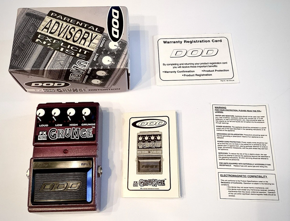 Dod Grunge Pedal for sale - eBay