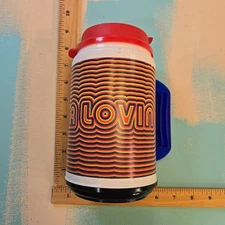 Whirley MM-24 Summer Lovin Insulated Plastic Mug 24oz Retro USA Travel Tumbler