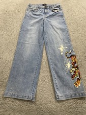 Ed Hardy Jeans Men s 30x32 Blue Denim Bengal ...