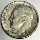 1964-D Roosevelt Dime - Circulated Condition - 90% Silver - US Coin - 3193