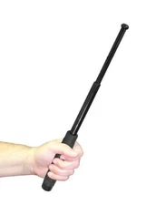 SECURITY/ Police IMPACT BATON 21" w/ Rubber Handle  & Nylon SHEATH,