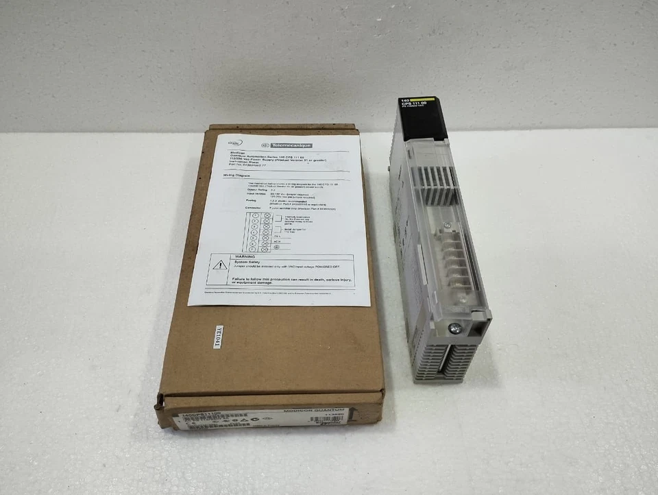 140CPS11100 Schneider Power Module New Quantum Modicon Supply - Photo 2/4