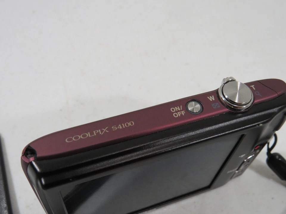 Nikon COOLPIX S4100 Digital Camera 14MP 5X Optical Zoom CCD Sensor Dark Purple - Image 4 of 4