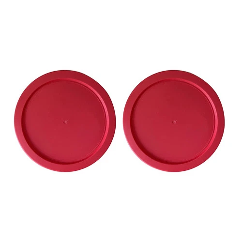 Replacement Lids fits Pyrex 7-Cup Round Glass Cover for 7402-PC Red 2 Pack