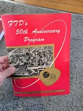 Vintage 1960 FTD Anniversary Program Detroit Articles Ads Florists