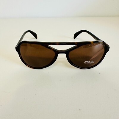 Prada Sunglasses. Made in Italy. Dark lenses and tortoise slides. Pristine. PR C05S Prada Sunglasses 20D50Q Juniper Tortoise - eye-oo.com main image 4