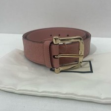 Authentic GUCCI GG pink leather belt size 75/30 26-30