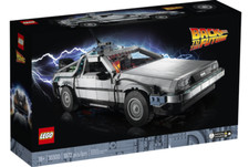 LEGO Icons 10300 Delorean Back to the Future, NUOVO set 3 in1