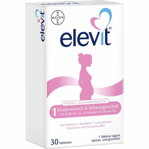 ELEVIT 1 Kinderwunsch & Schwangerschaft Tabletten 30 St PZN11677800 - Bild 4 von 5