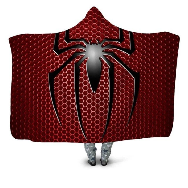 Spider-Man Hooded Blanket