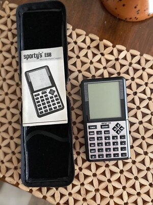 SPORTY S E6B ELECTRONIC FLIGHT COMPUTER