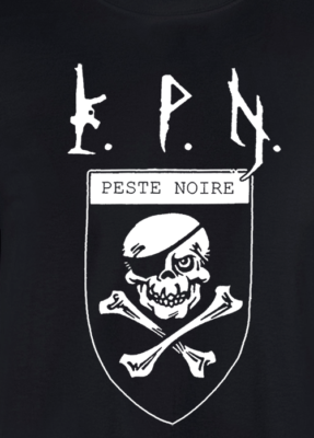 PESTE NOIRE KPN T-shirt Kommando french black metal ildjarn ash