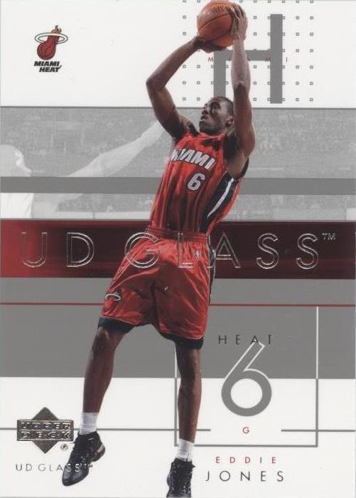 2002-03 UD Glass - Eddie Jones #40 - 1 of 2