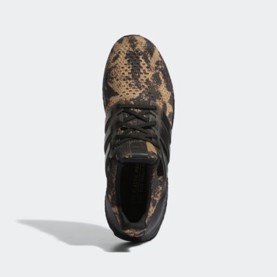 MEN\'S Adidas UltraBoost 5.0 DNA Acid Wash GX9329 Adidas UltraBoost 5.0 DNA Black Brown Camo Mens Shoes  main image 4