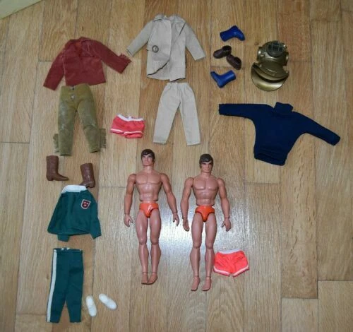 Figurines en big jim avec action joe