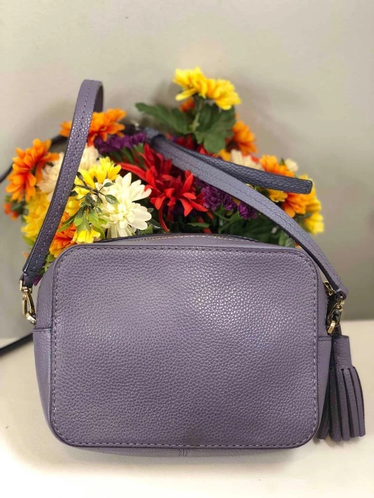 KATE SPADE Orchard Street Arla Purple Pebbled Leather Crossbody