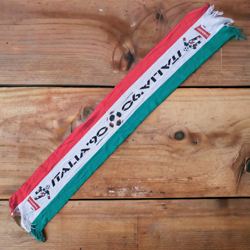 Écharpe Football Vintage Rare - Italie - Supporter